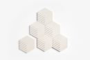 Online Designer Living Room Concrete Table Tiles in Natural White 
