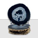 Online Designer Other Agate Coaster (Set of 4) (COFFEE TABLE DECOR)  