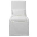 Online Designer Combined Living/Dining COLEY ARMLESS CHAIR, WHITE