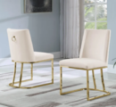 Online Designer Kitchen Stansted Velvet Upholstered Side Chair