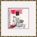 Online Designer Living Room Dana Gibson Interiors - Pink Living Room (Window Wall Art Option 2)
