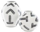 Online Designer Combined Living/Dining Cipher Vase Set of 2