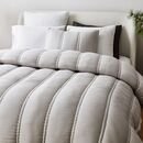 Online Designer Other Silky TENCEL Plush Comforter, Full/Queen Set, White