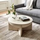 Online Designer Living Room Monti Lava Stone Coffee Table