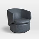 Online Designer Other Crescent Leather Swivel Chair
