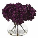 Online Designer Business/Office Paulette Hydrangea Floral Arrangement in Vase
