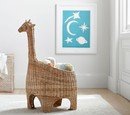 Online Designer Kids Room Giraffe Shaped Wicker Basket