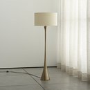 Online Designer Combined Living/Dining Melrose Brass Floor Lamp
