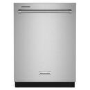 Online Designer Kitchen 24 in. PrintShield Stainless Steel Top Control Built-In Tall Tub Dishwasher with Stainless Steel 
