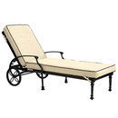 Online Designer Patio Amalfi Chaise with Cushions