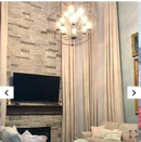 Online Designer Living Room Extra long luxury solid linen curtain custom made 12-24 ft