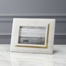 Online Designer Living Room Silas Marble-Brass 4x6 Picture Frame