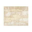 Online Designer Combined Living/Dining Tottori Yellow Abstract Rug