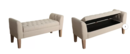 Online Designer Bedroom Gebhardt Upholstered Storage Bench