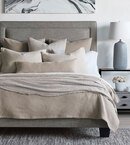 Online Designer Bedroom HANSEL FLANNEL BLANKET IN BISQUE