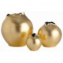 Online Designer Living Room Gold Globe Vases