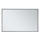 Online Designer Bathroom Metal Frame Rectangle Mirror 30