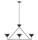 Online Designer Dining Room Orsay Medium 3-Light Linear Chandelier
