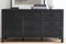 Online Designer Bedroom Linwood 9-Drawer Wide Dresser