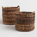 Online Designer Living Room  Madras Tote Baskets