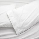 Online Designer Bedroom Organic Cotton White Standard Pillow Cases, Set of 2