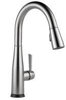 Online Designer Kitchen Delta Faucet Essa Single-Handle Touch Kitchen Sink Faucet with Pull Down Sprayer
