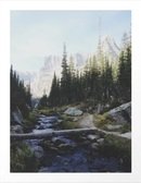 Online Designer Combined Living/Dining Rocky Mountain Creek Art Print