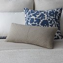 Online Designer Combined Living/Dining Pleated Linen Decorative Pillow