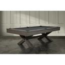 Online Designer Other Crissycross 8' Slate Pool Table with Professional Installation Included