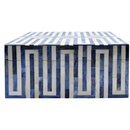 Online Designer Combined Living/Dining Geometric Patterned Resin Decorative Box