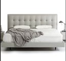 Online Designer Bedroom Clower Upholstered Platform Bed