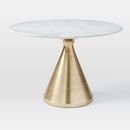 Online Designer Combined Living/Dining Silhouette Pedestal Dining Table