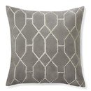 Online Designer Living Room Geometric Embroidered Velvet Pillow Cover