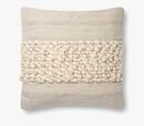 Online Designer Living Room Woven Textured Ivory Pillow 