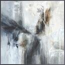 Online Designer Combined Living/Dining Abstract Painting with Brush Effect Artist: Giselle Kelly