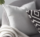 Online Designer Living Room Hardage Linen Throw Pillow by One Allium Way