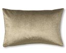 Online Designer Combined Living/Dining Velvet Lumbar Pillow Cover, Putty