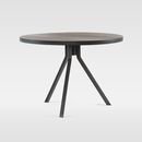 Online Designer Home/Small Office Reclaimed Wood + Metal Tripod Dining Table