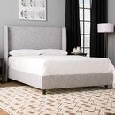 Online Designer Bedroom Alrai Upholstered Panel Bed
