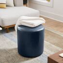 Online Designer Combined Living/Dining Isla Leather Ottoman