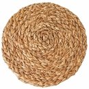 Online Designer Combined Living/Dining AMISHA ROUND PLACEMATS, NATURAL (SET OF 4)