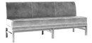 Online Designer Combined Living/Dining Nielson Leather Modular Banquette