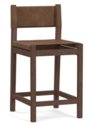 Online Designer Combined Living/Dining Segura Leather Counter Stools