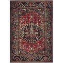 Online Designer Home/Small Office Imarnie Oriental Red/Black Area Rug