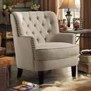 Online Designer Living Room Ivo 30'' Wide Tufted Wingback Chair