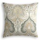 Online Designer Combined Living/Dining Loom Decor Paisley Pillow 