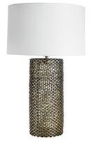 Online Designer Combined Living/Dining Regina Andrew Chain Industrial Modern Bronze Chain Link Column Lamp