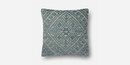 Online Designer Combined Living/Dining Blue and Grey Pillow