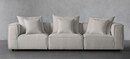 Online Designer Living Room Coburn Three Piece Modular Sofa