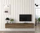 Online Designer Combined Living/Dining Lucy-Mae Floating Tv Stand Walnut